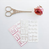 Canada - Lucy's Foil Make & Take Bottle Labels